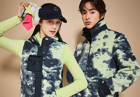 파리게이츠, 필드를 넘어 일상까지 ‘카모플라주 구스 다운 커플룩’ 인기