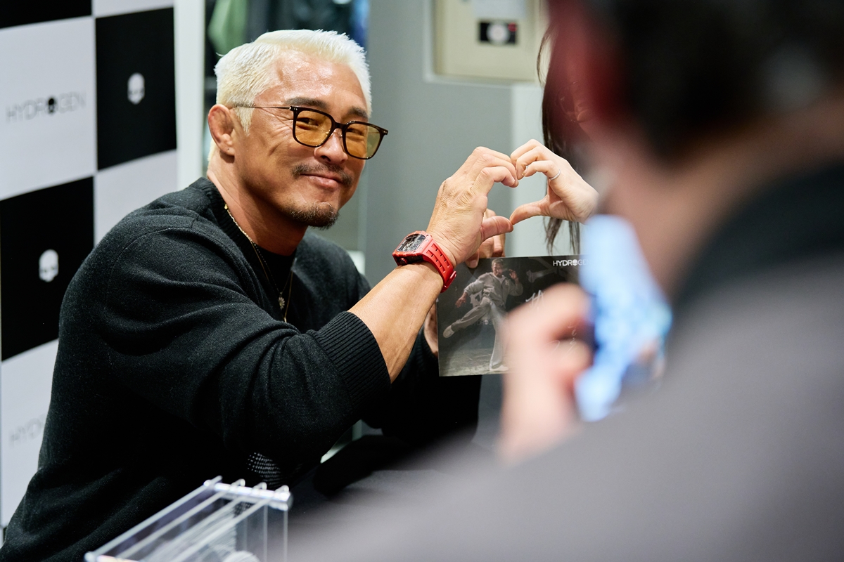 ‘패션도, 팬사랑도 챔피언급’ 하이드로겐과 추성훈이 만든 특별한 하루